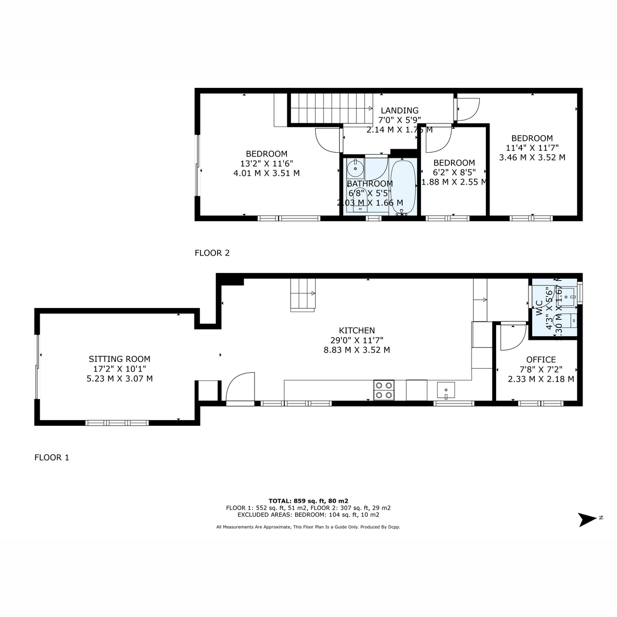 Flat Dragon House, 22a, St. Nicholas Street, Diss floorplan