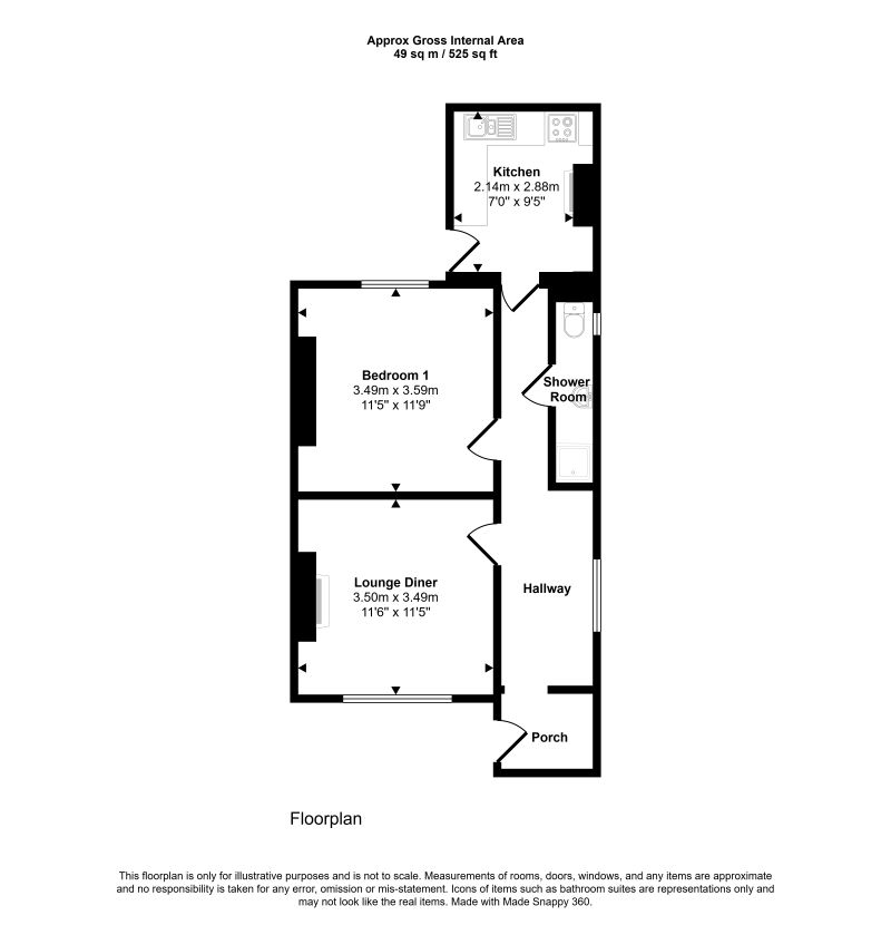 Pelham Road, London floorplan