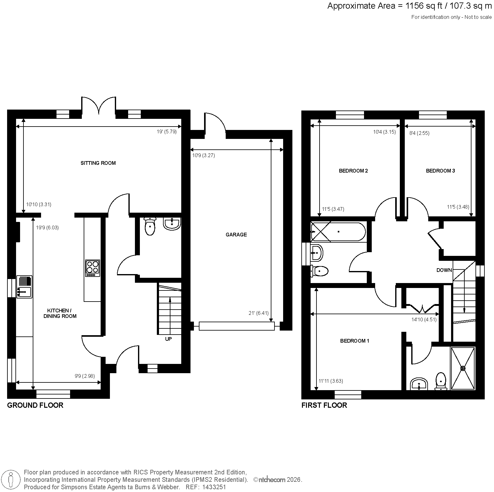 4, Buckthorn Grove, Cranleigh floorplan