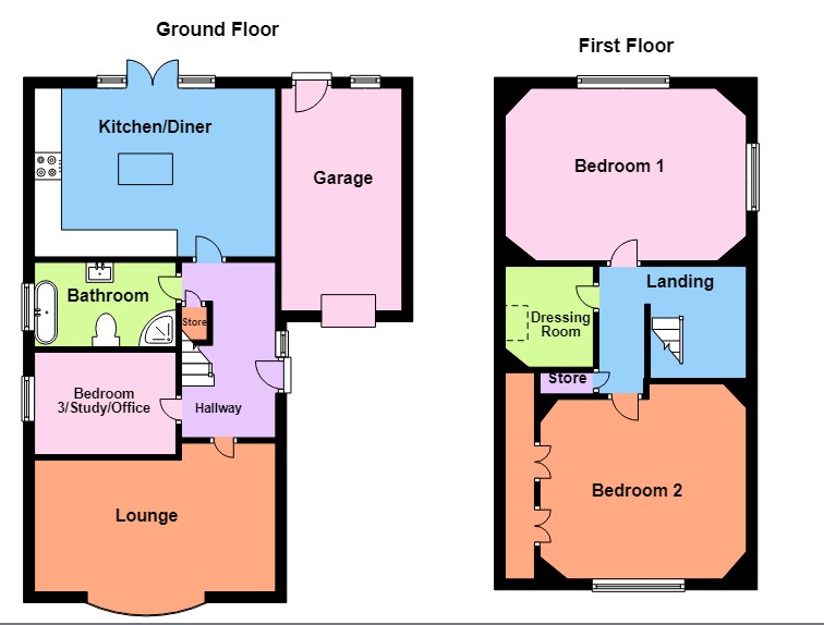 20, Manor Road, Doncaster floorplan