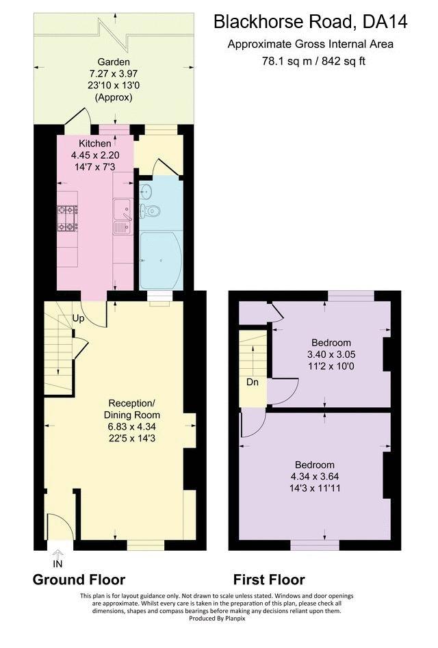 18, Blackhorse Road, Sidcup floorplan
