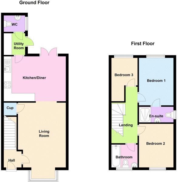 3 Bedrooms Semi-detached house to rent in Buckthorn Road, Coalville LE67