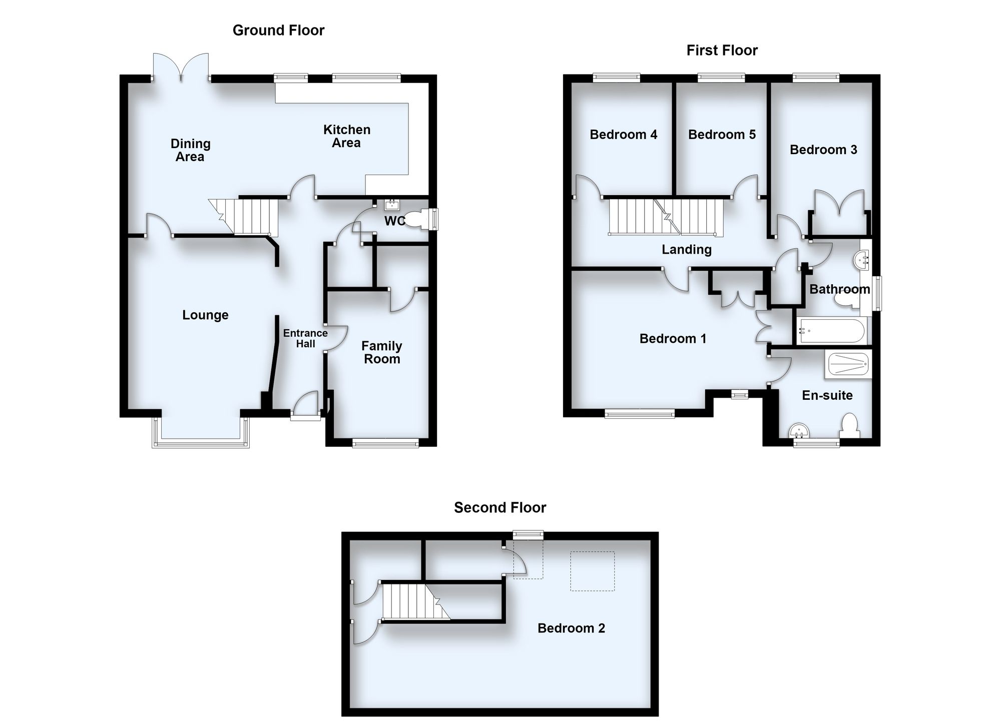 14 Wolston Meadow, Milton Keynes floorplan