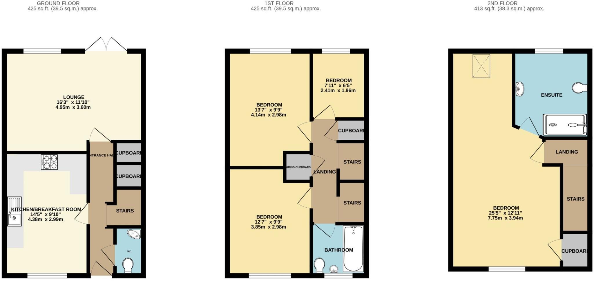 10, Meadow Rise, Gloucestershire floorplan