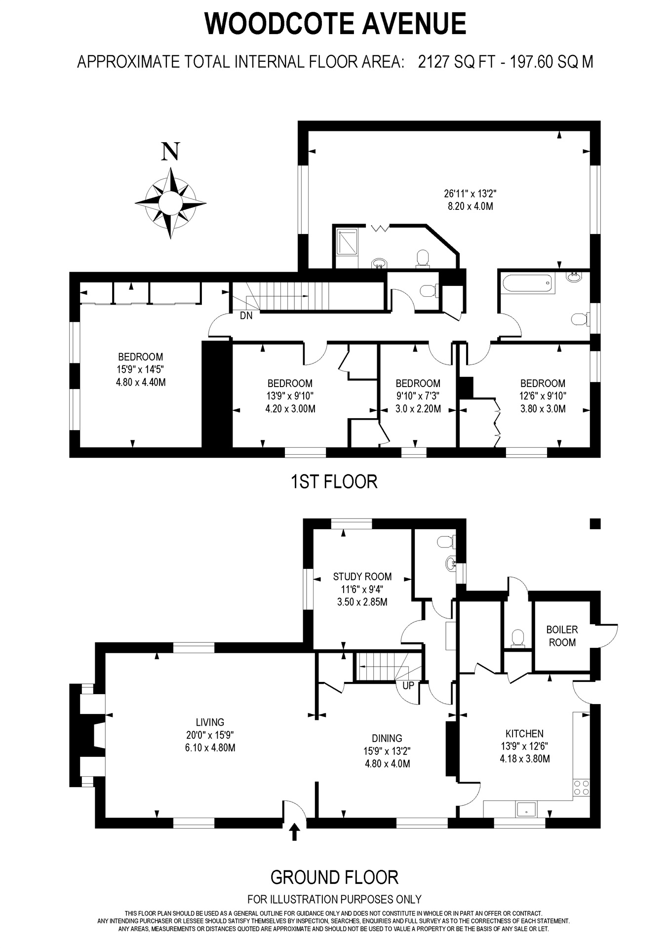 5 Bedrooms Detached house for sale in Woodcote Avenue, Wallington SM6