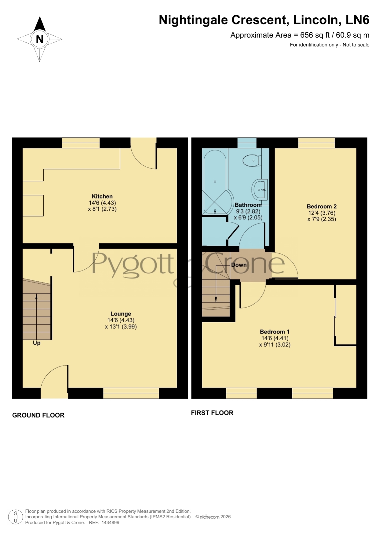 153, Nightingale Crescent, Lincoln floorplan