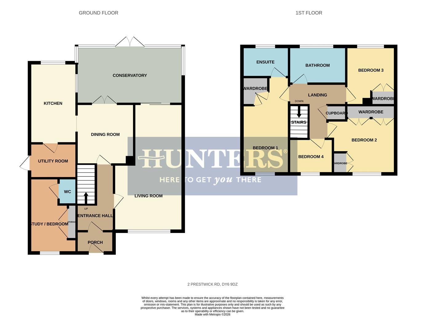 2, Prestwick Road, Kingswinford floorplan