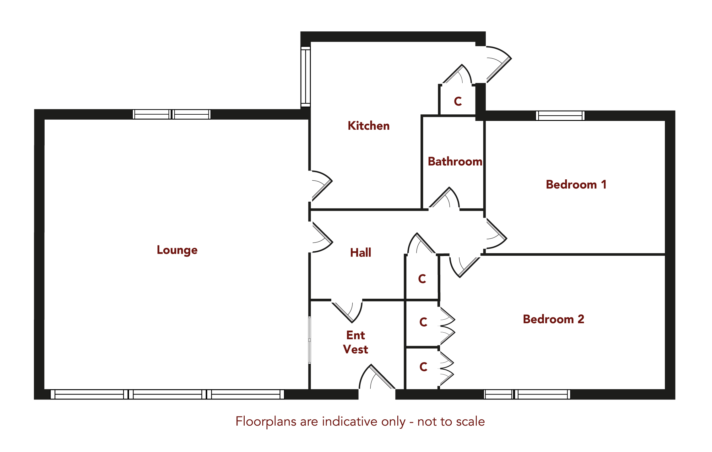 84 Bullwood Road, Dunoon floorplan