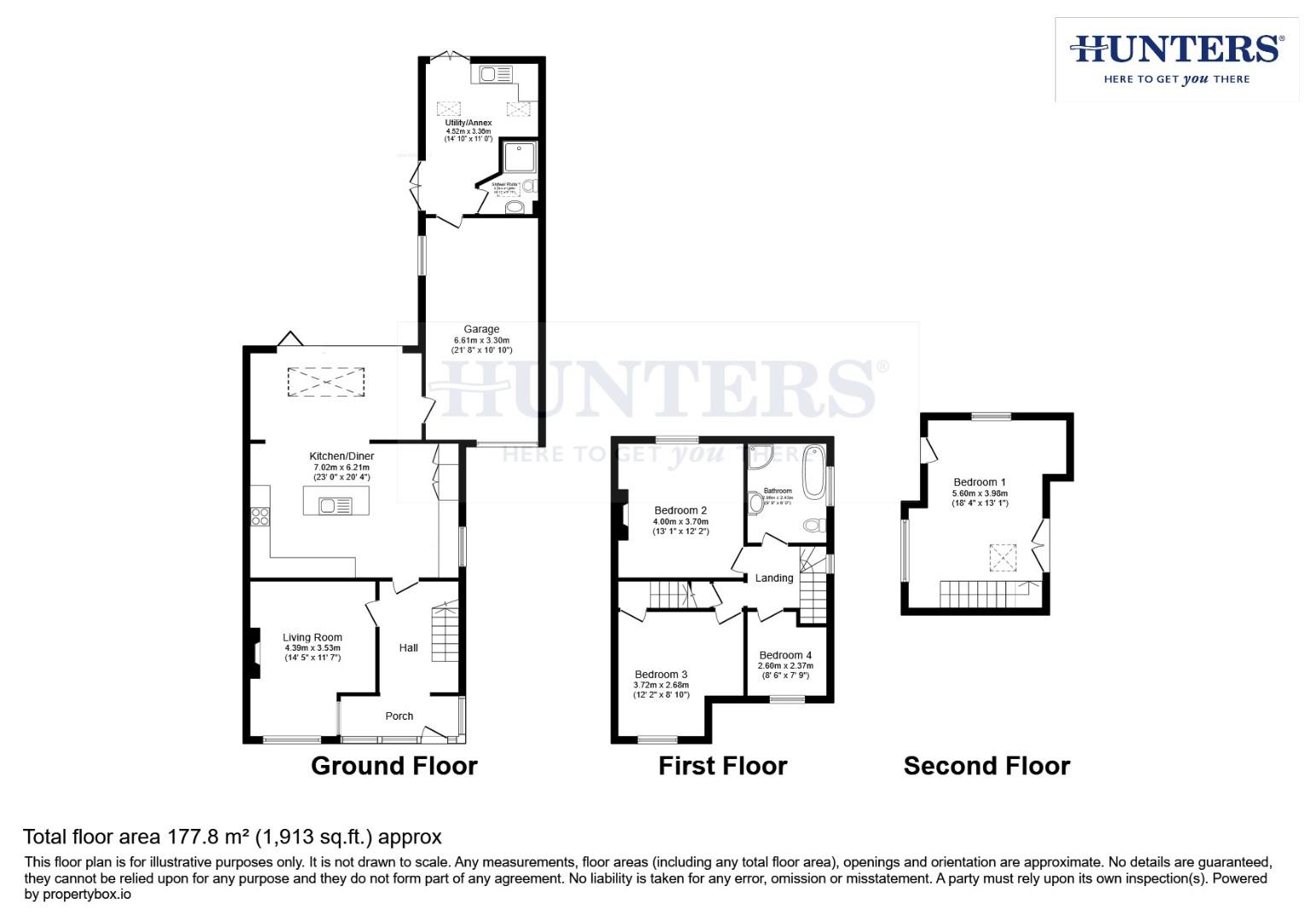 175, Carr Lane, York floorplan