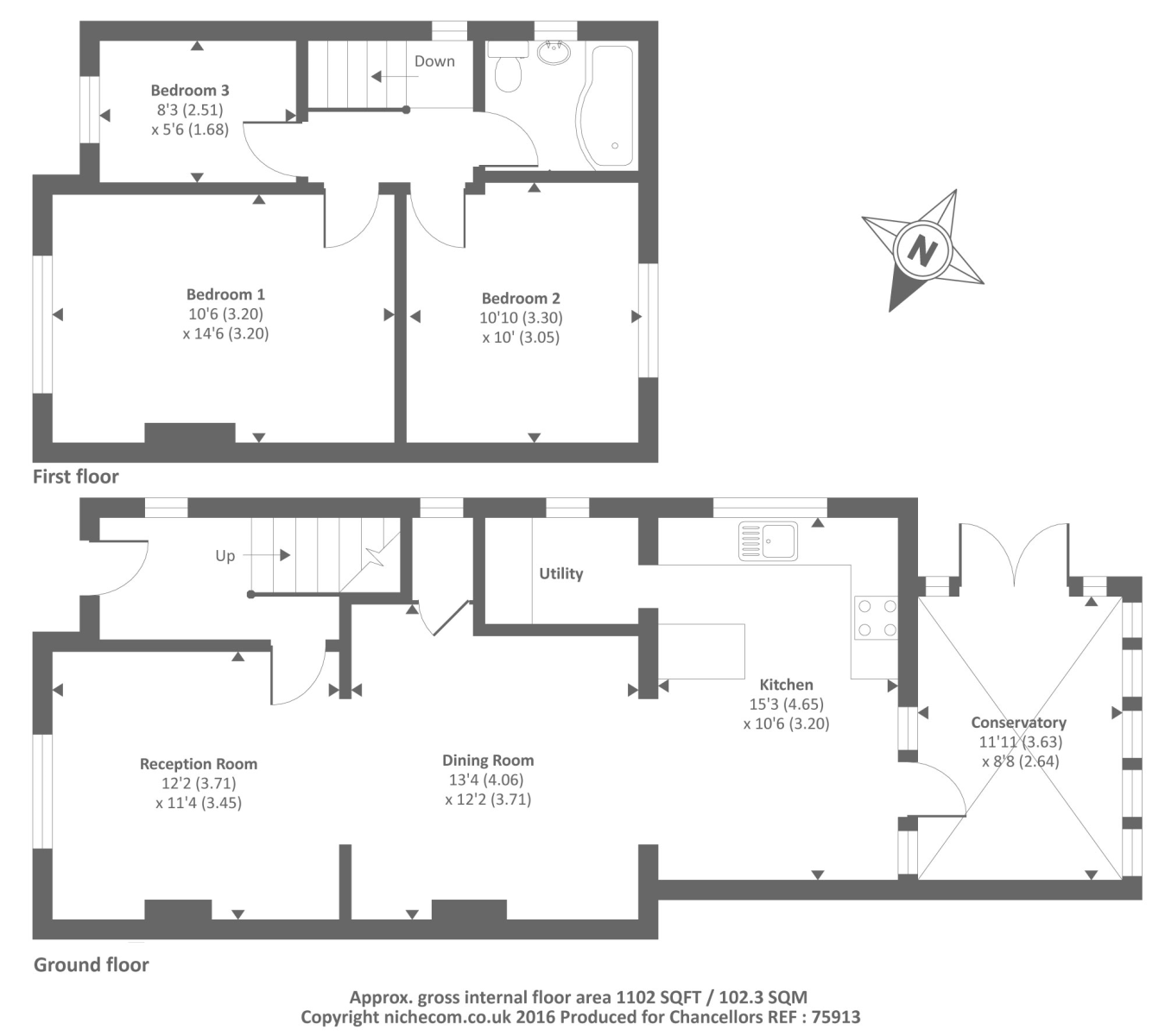 8, Drake Avenue, Didcot floorplan