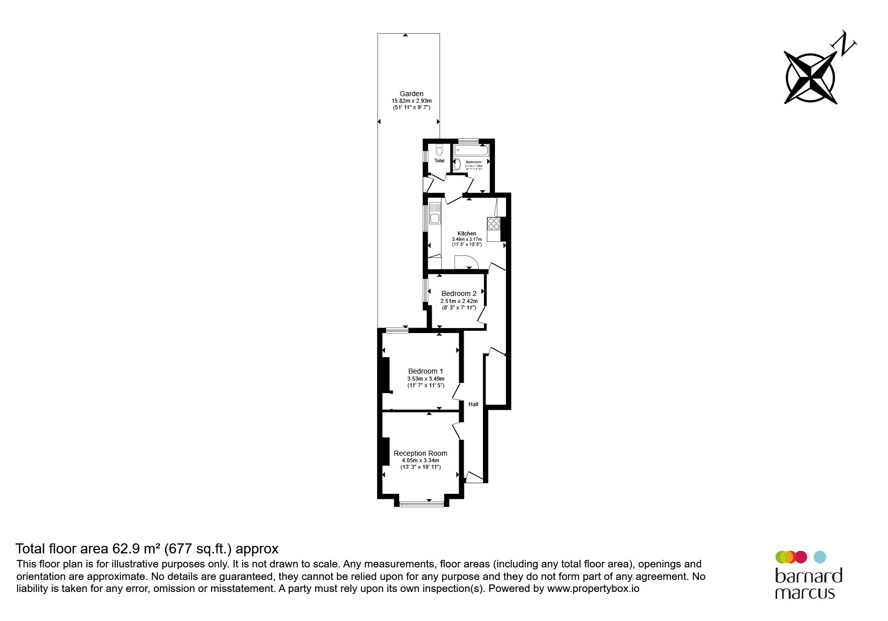 Byton Road, London floorplan