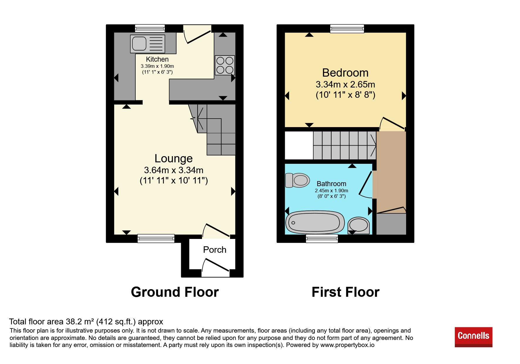 66, Chelmer Road, Braintree floorplan