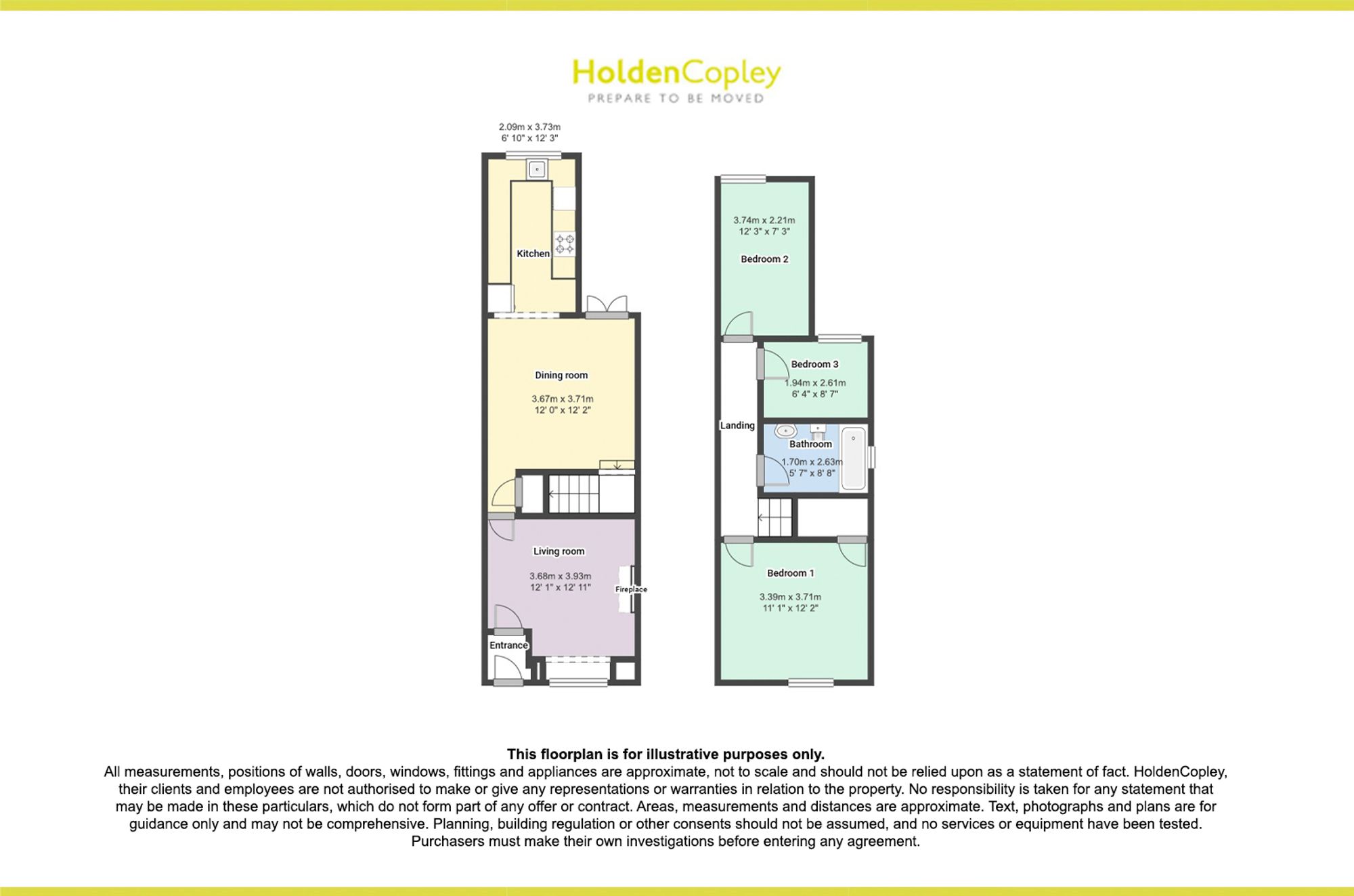 35 Second Avenue, Nottingham floorplan