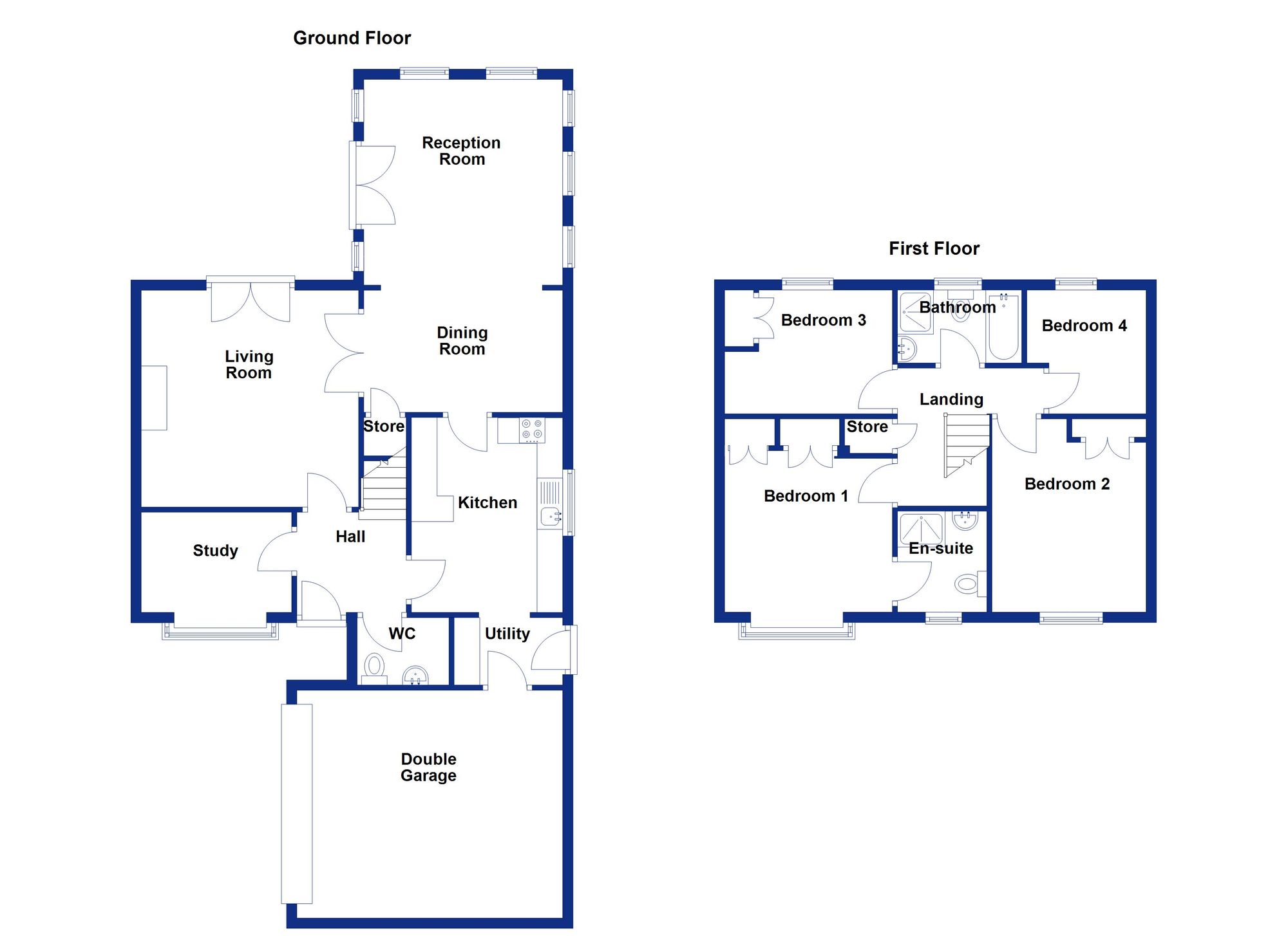118 Hollin Way, Rossendale floorplan