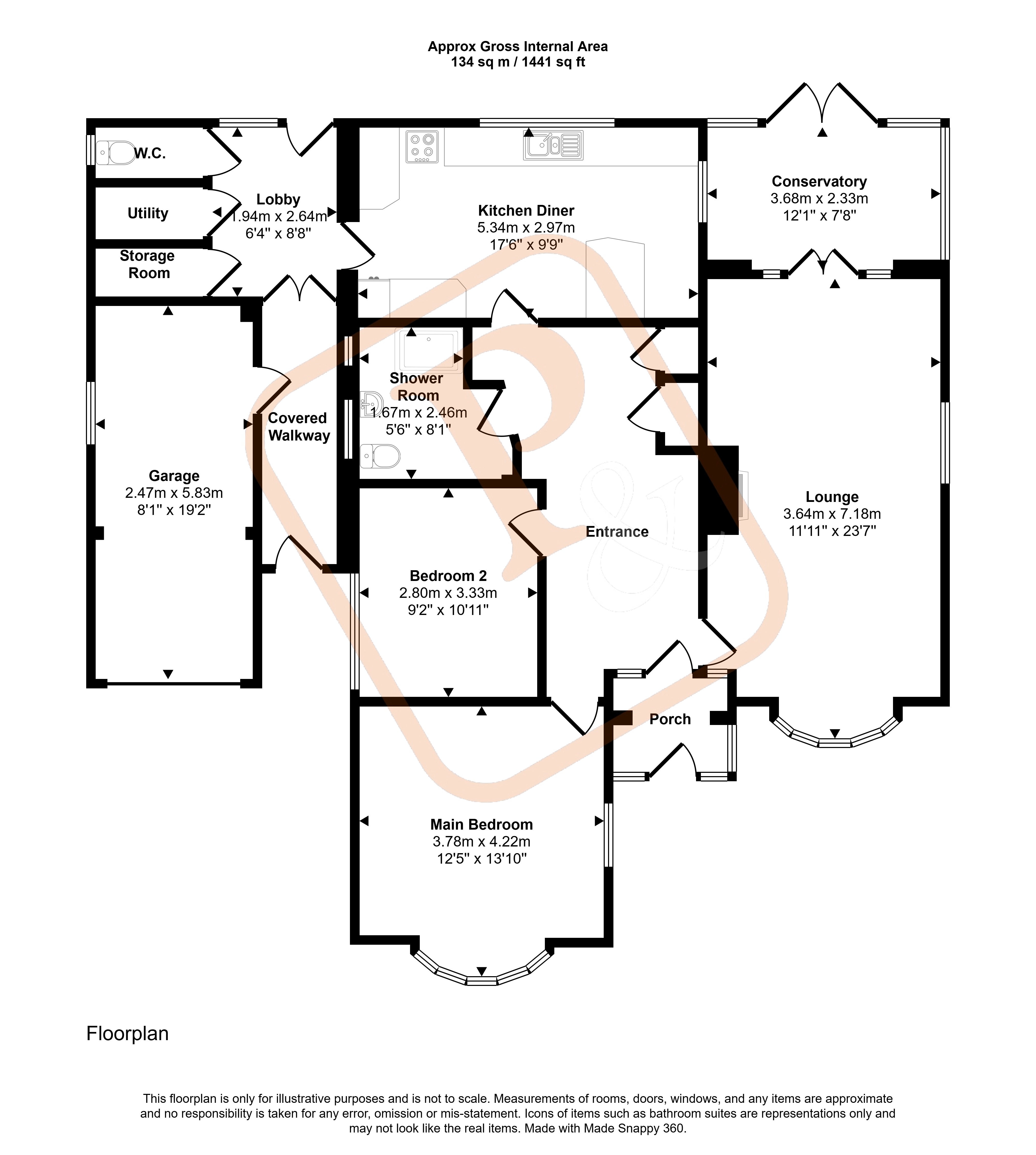 5, Baden Powell Drive, Prettygate, Essex floorplan