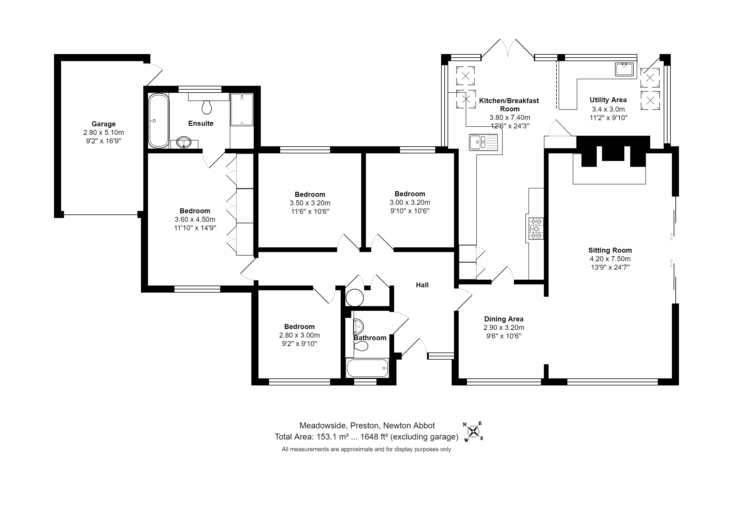 Glebe Close, Manor Road, Newton Abbot TQ12, 4 bedroom bungalow for sale 62251192 PrimeLocation