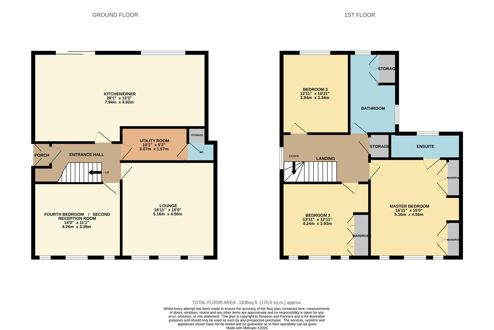 82, Harborough Road North, Northampton floorplan