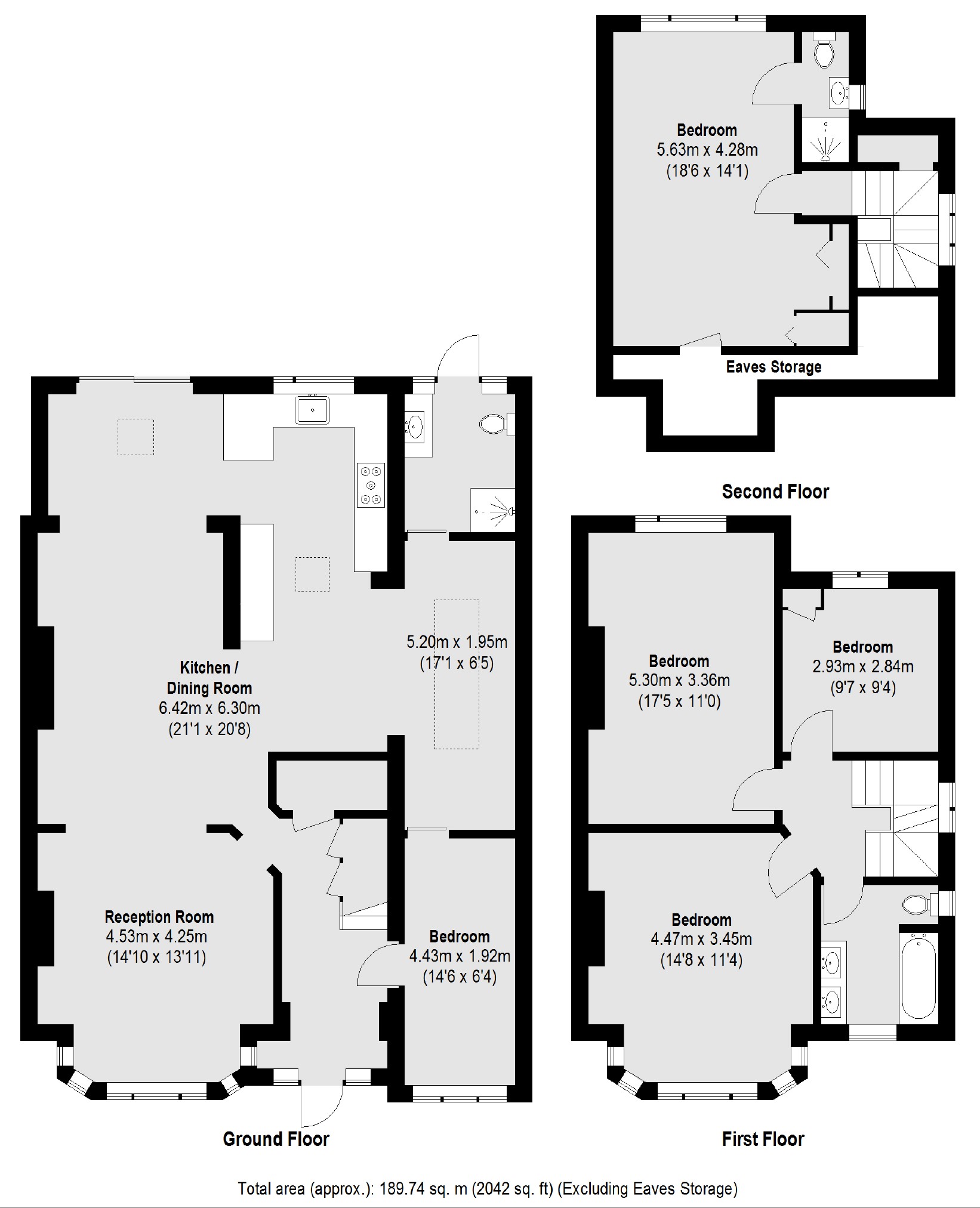 16, Rossdale Drive, London floorplan