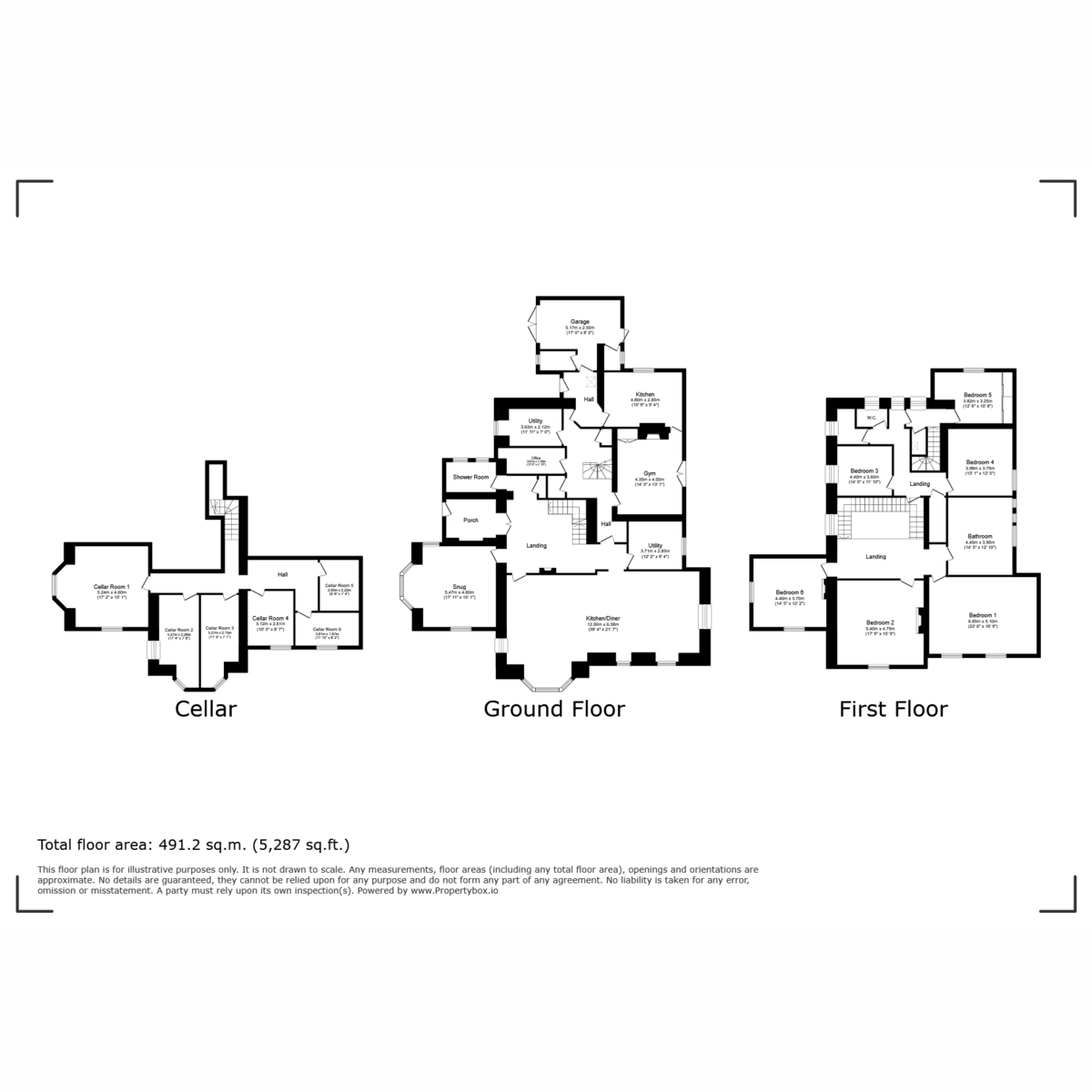 Bryn Onnen, Penmaen Park, Llanfairfechan floorplan