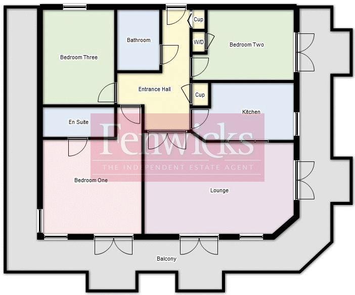 Flat 11 The Spinnakers, Beach Road, Lee-On-The-Solent floorplan