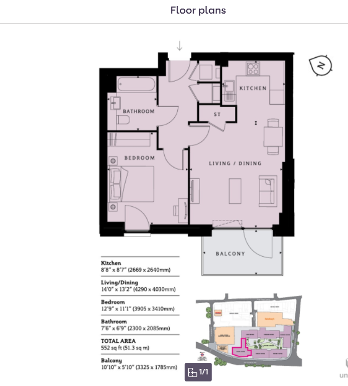 36, Cornwell House, Ron Leighton Way, East Ham, Newham, London floorplan
