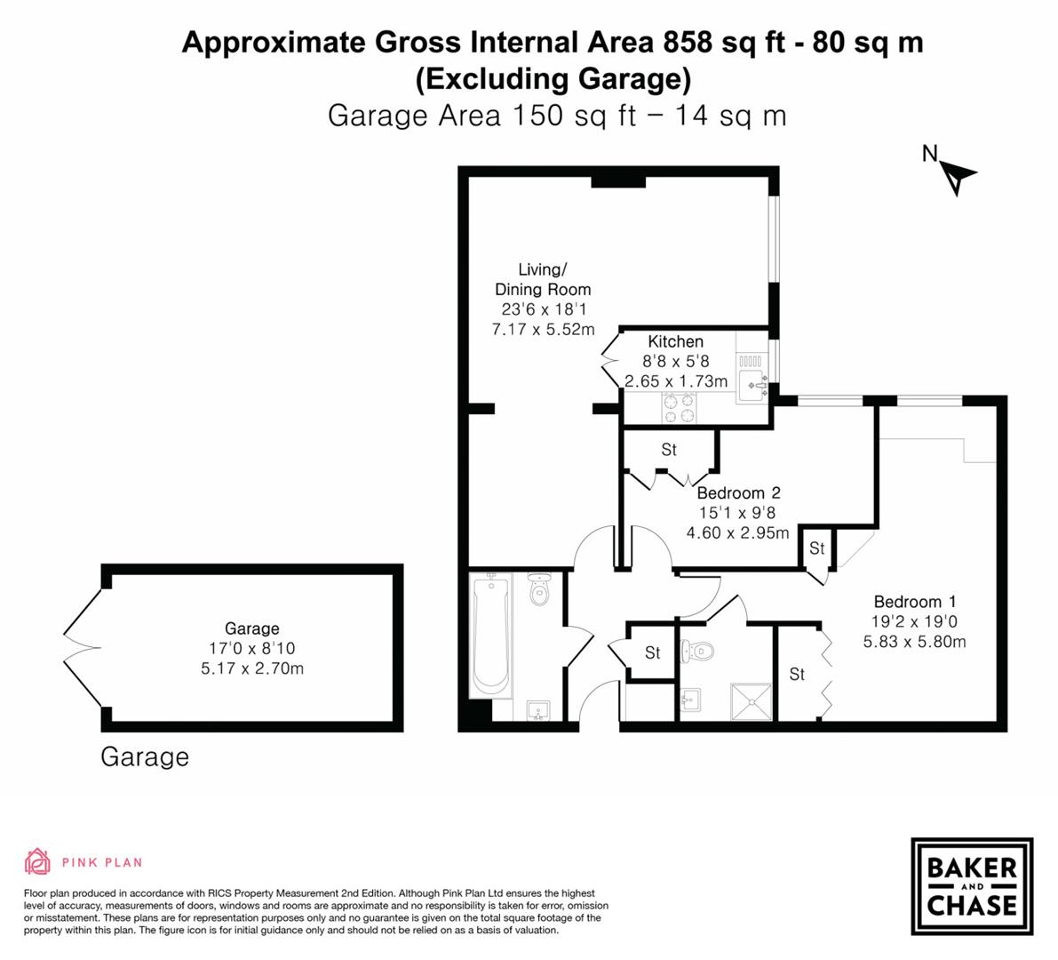 35 Woodmere Court, 7, Avenue Road, London floorplan