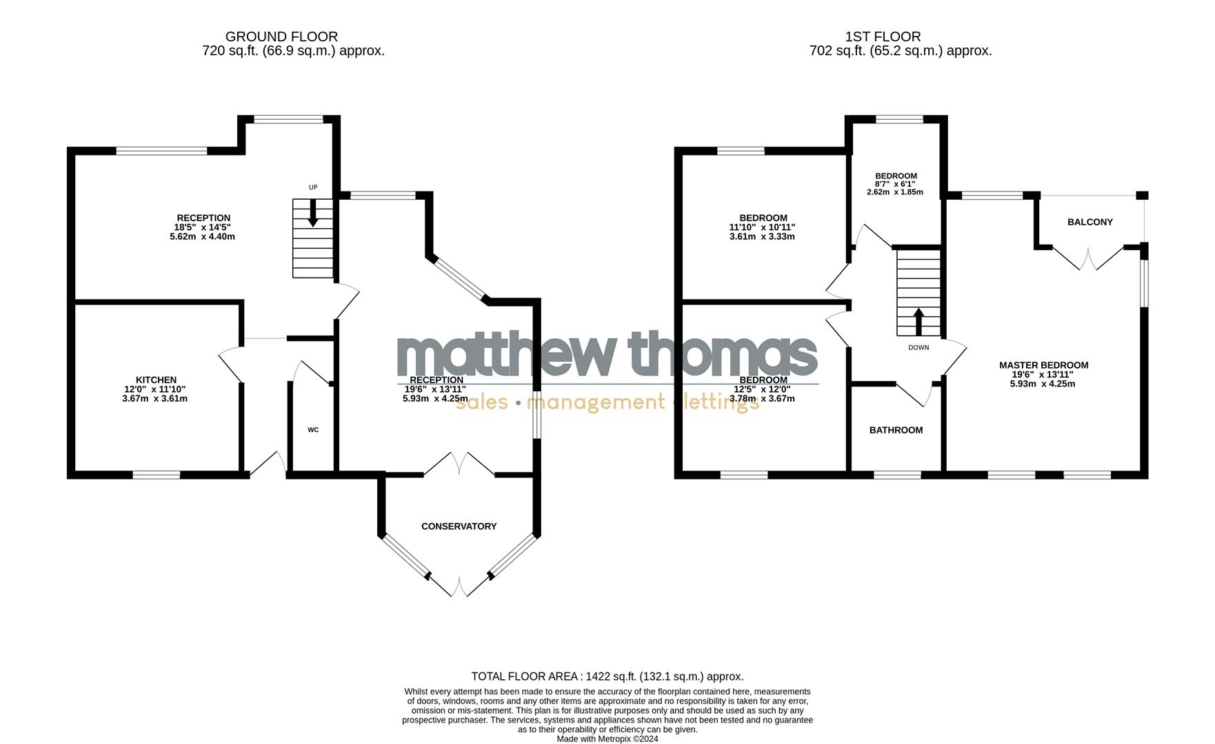 28, Villas Road, Belper floorplan