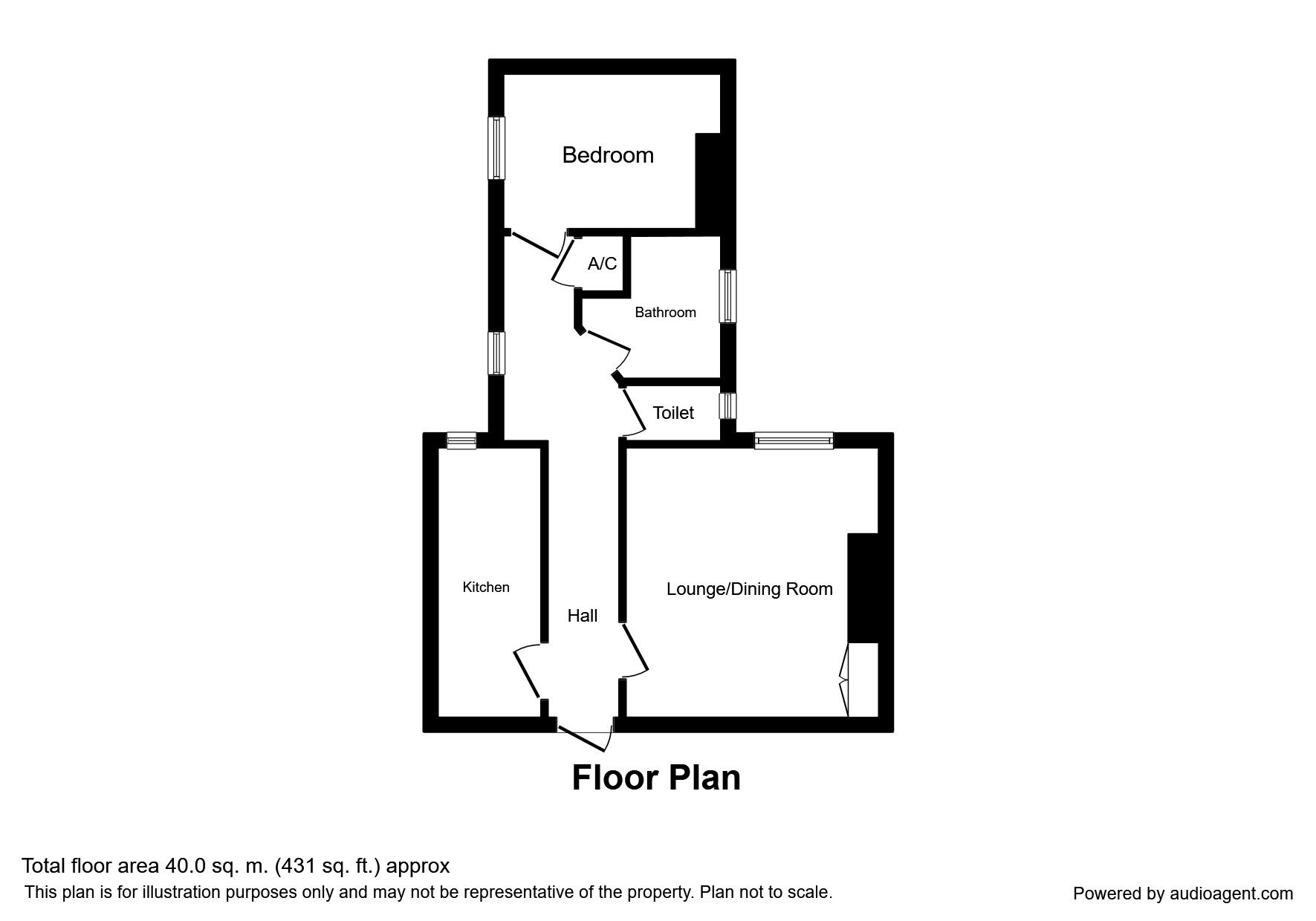 1 Bedrooms Flat to rent in Northwood Road, Whitstable CT5