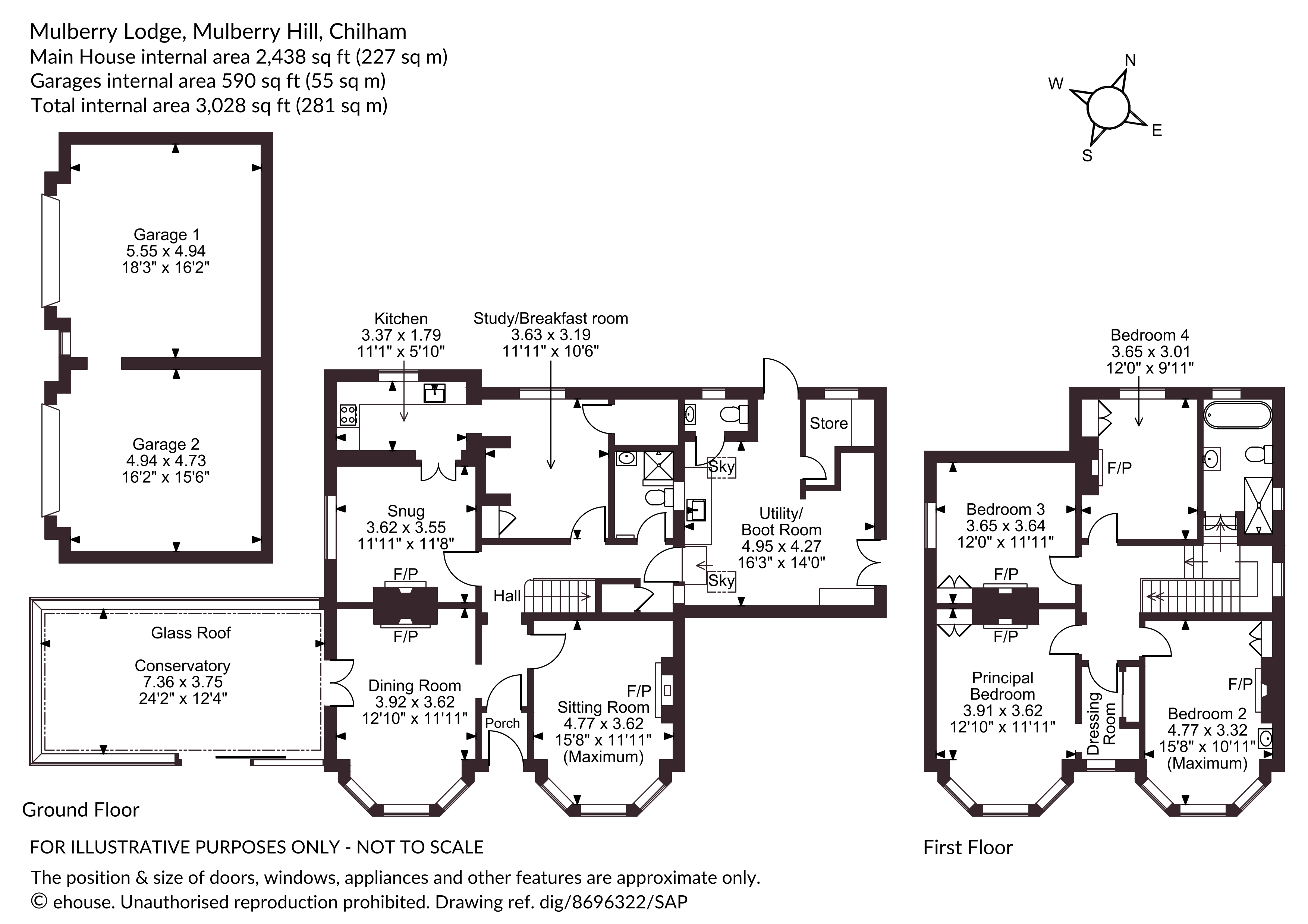 Mulberry Lodge,, Mulberry Hill, Kent floorplan