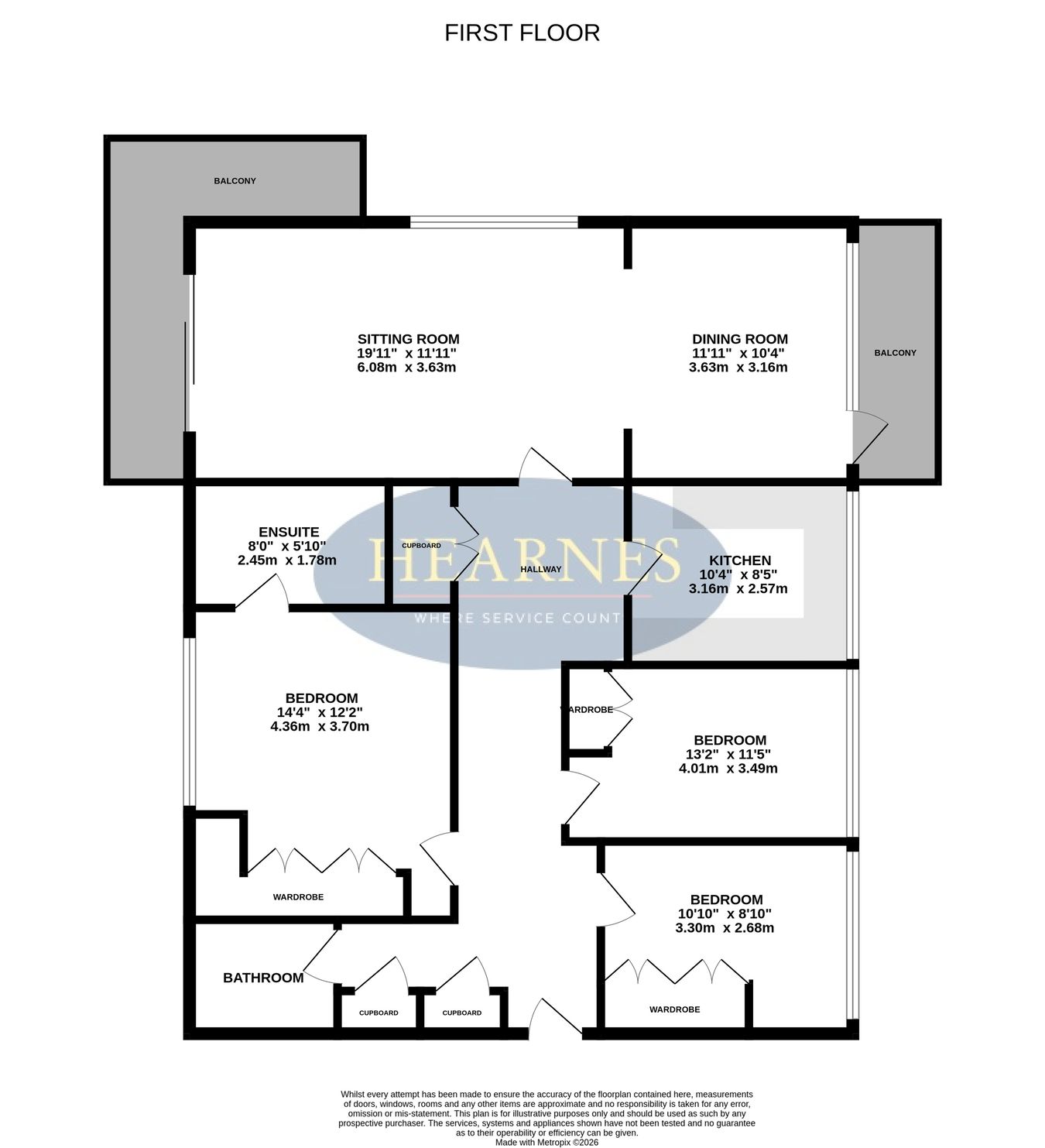 Forest House, Russell Cotes Road, Bournemouth floorplan