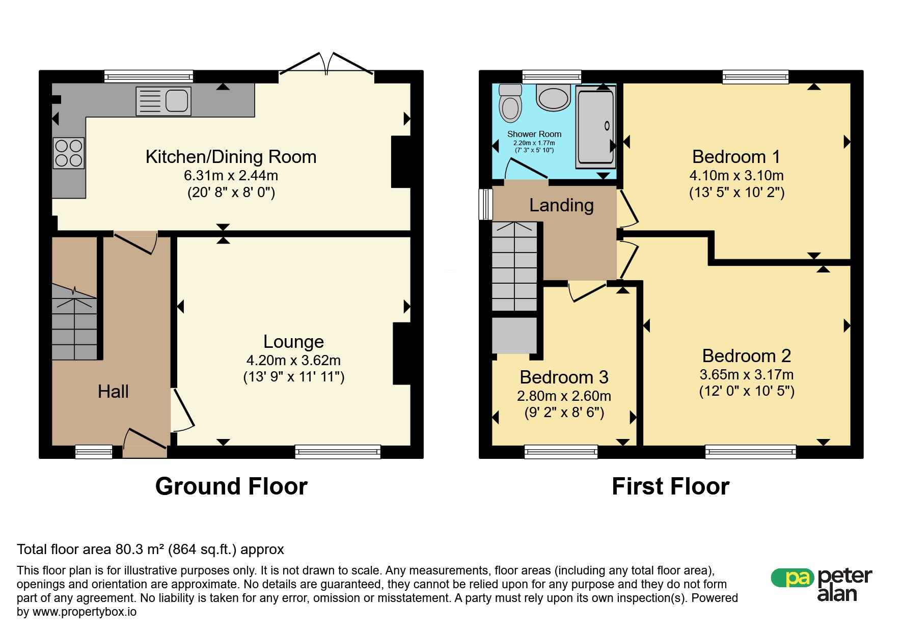 146, Gabalfa Avenue, Cardiff floorplan