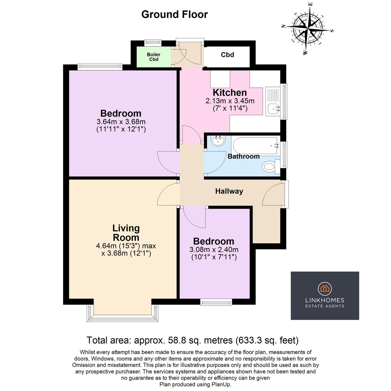 98, Howeth Road, Bournemouth floorplan