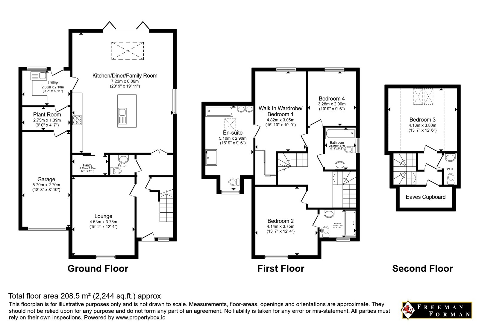 Wayside House,, Cross in Hand, East Sussex floorplan