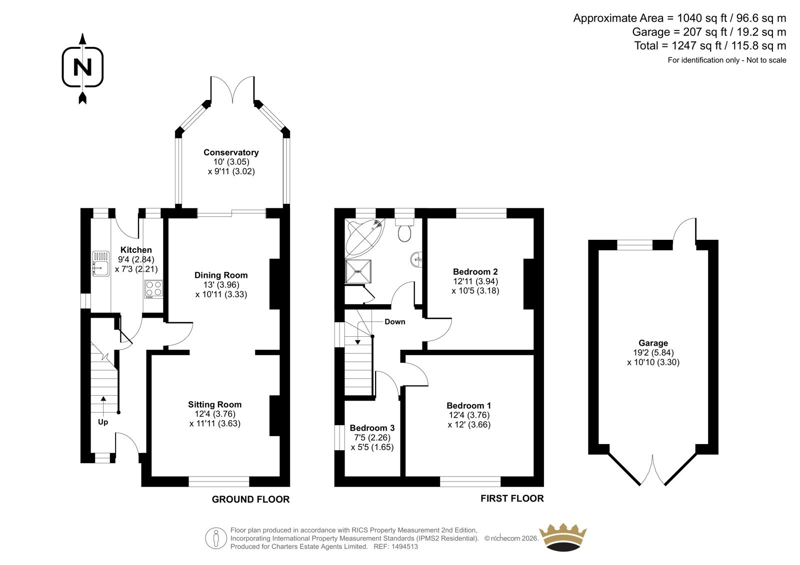 12, Culver Road, West Sussex floorplan