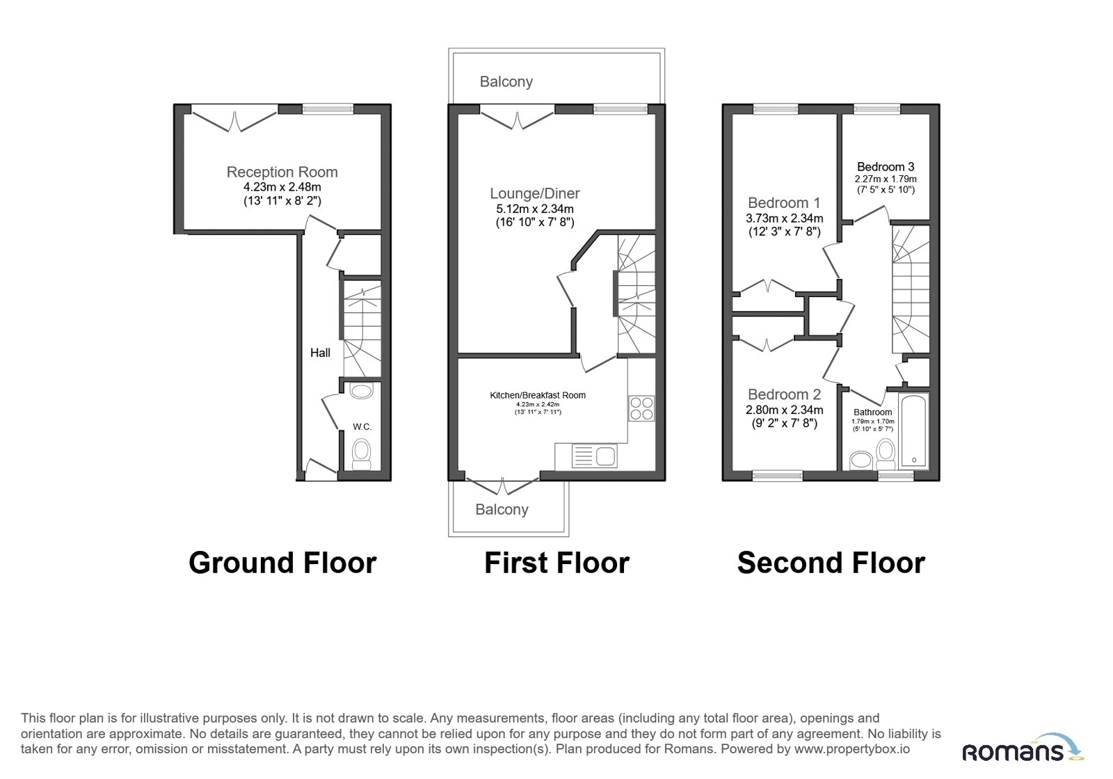 12, Craven Street, Hampshire floorplan