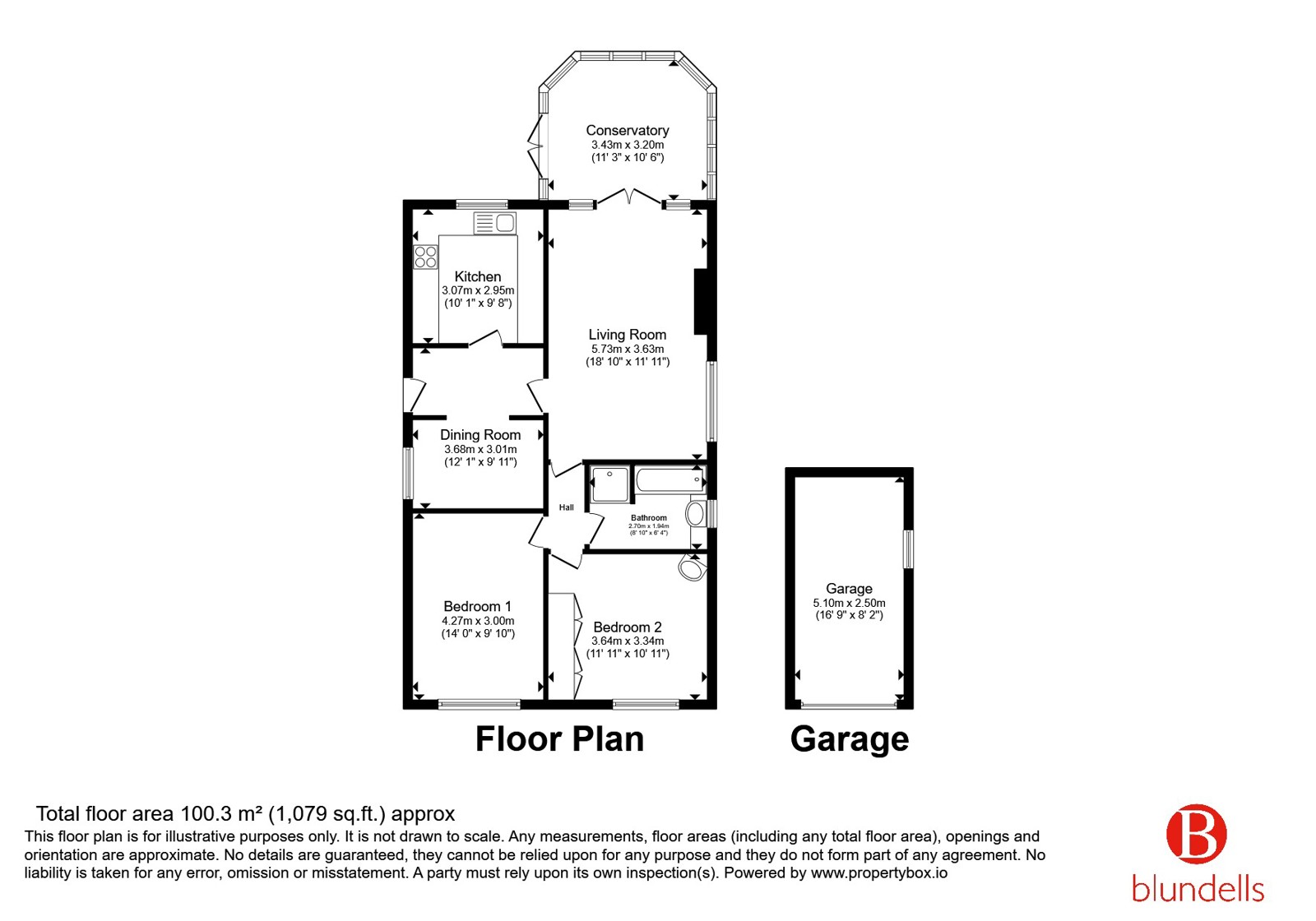 22, Summerfield Road, Derbyshire floorplan