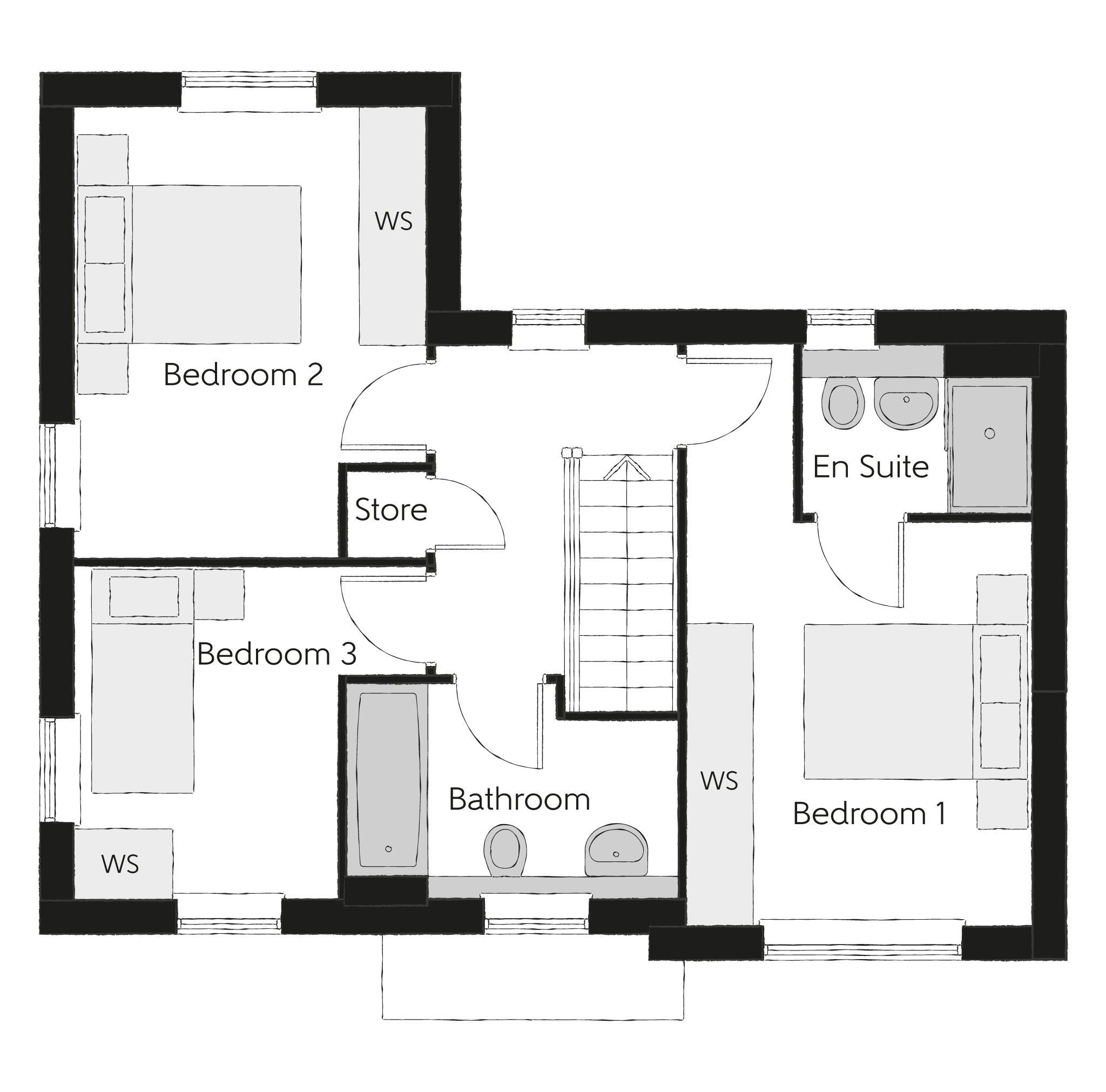 1, Whiteley Road, Ripley floorplan
