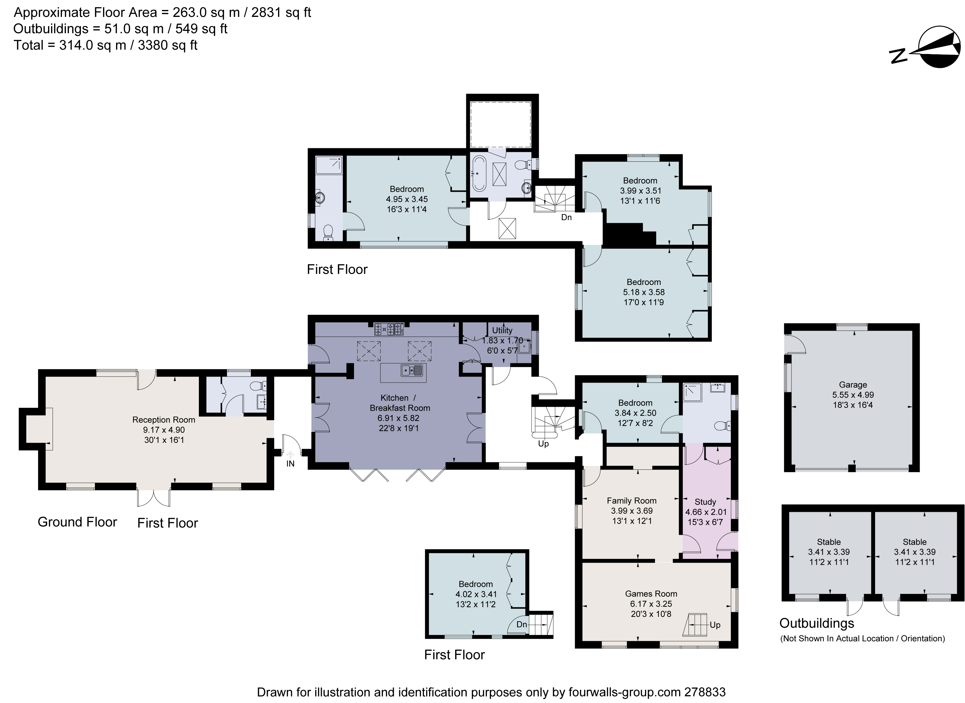 Poland Farm,, Poland Lane, Hook floorplan