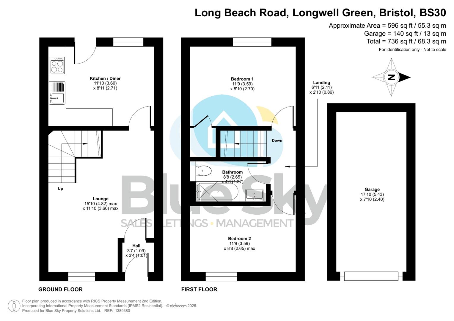 66, Long Beach Road, Bristol floorplan