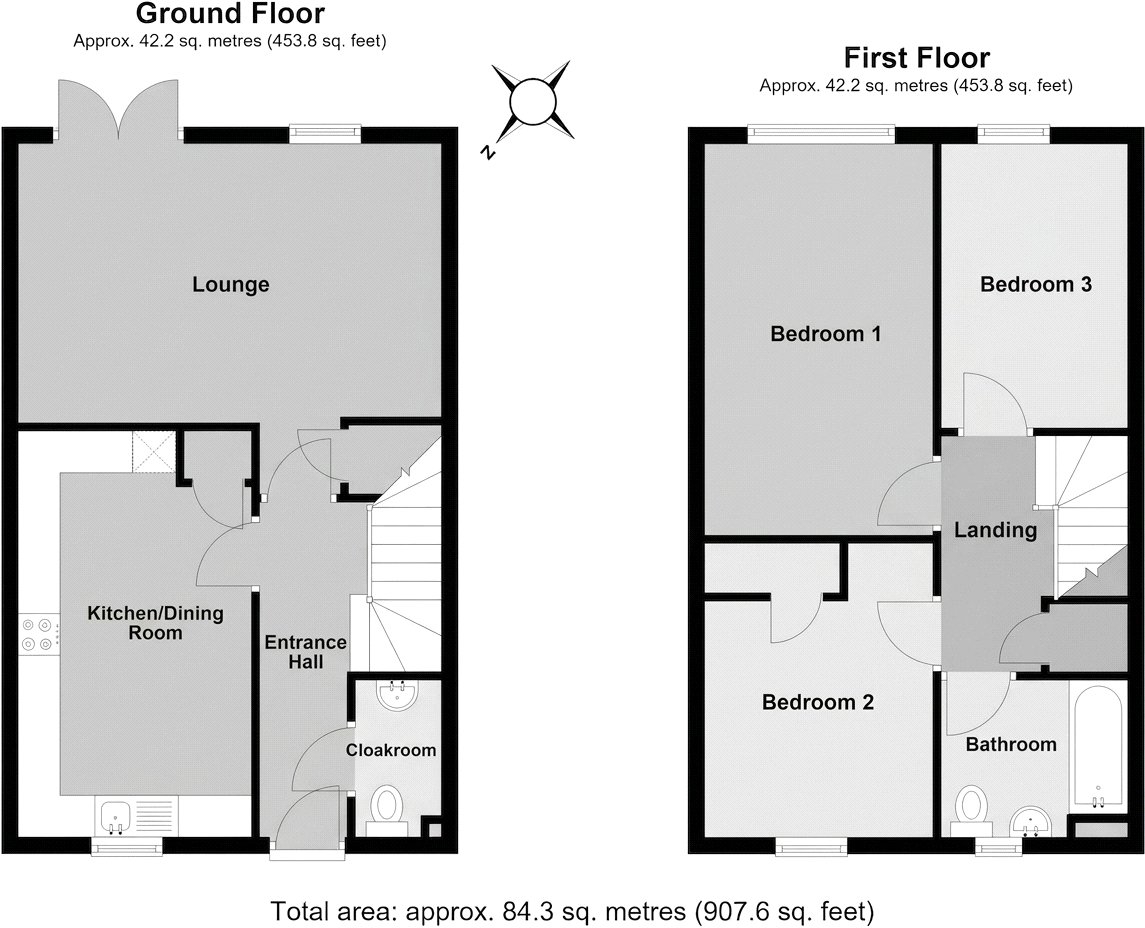 14, Pinnels Road, Northamptonshire floorplan