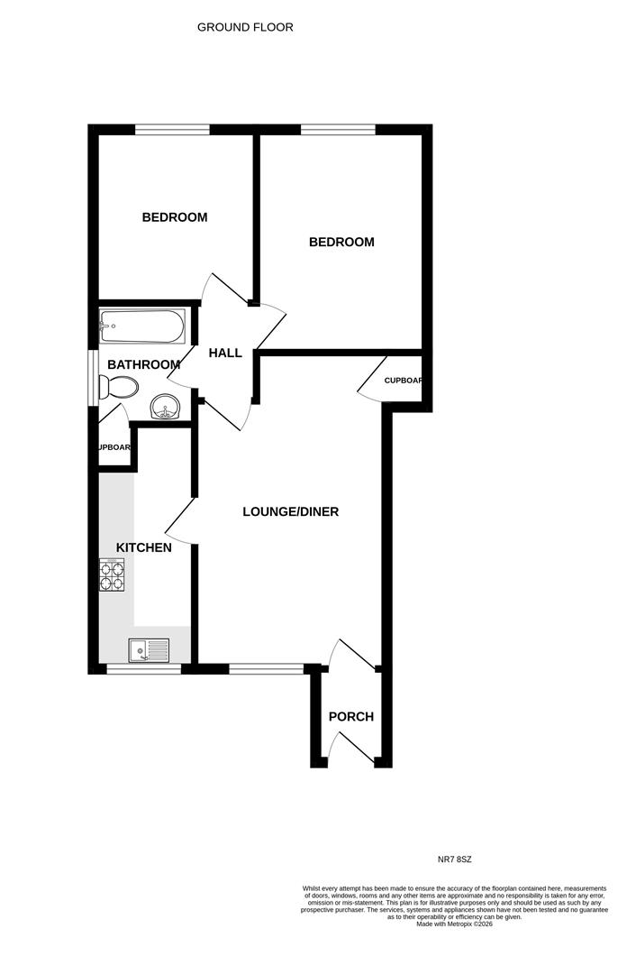 School Lane, Norwich floorplan