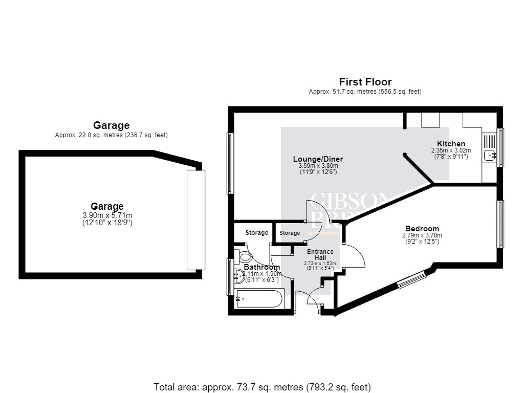 30 Courtney Park Road, Langdon Hills, Essex floorplan