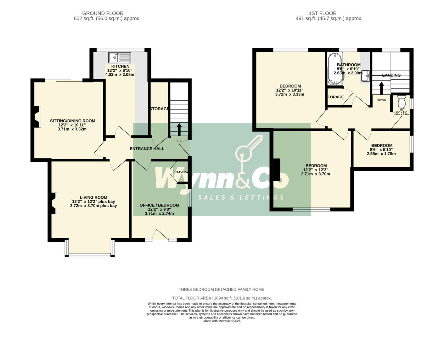 50, Weeland Road, Wakefield floorplan