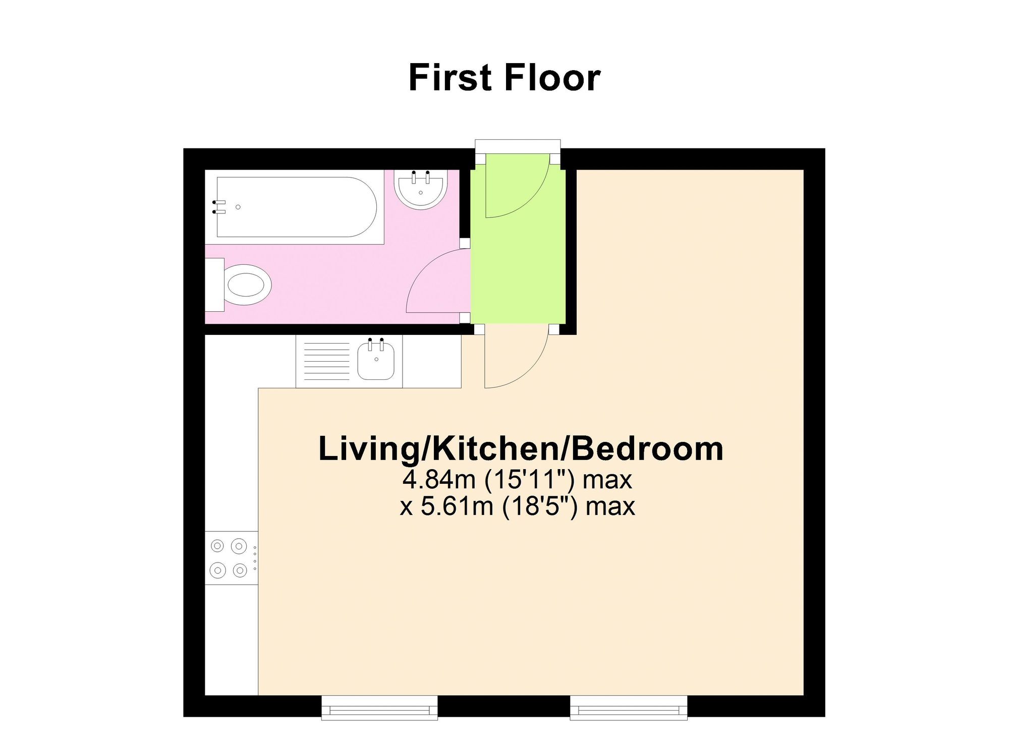Flat 4, 117 Abbey Street, Hull floorplan