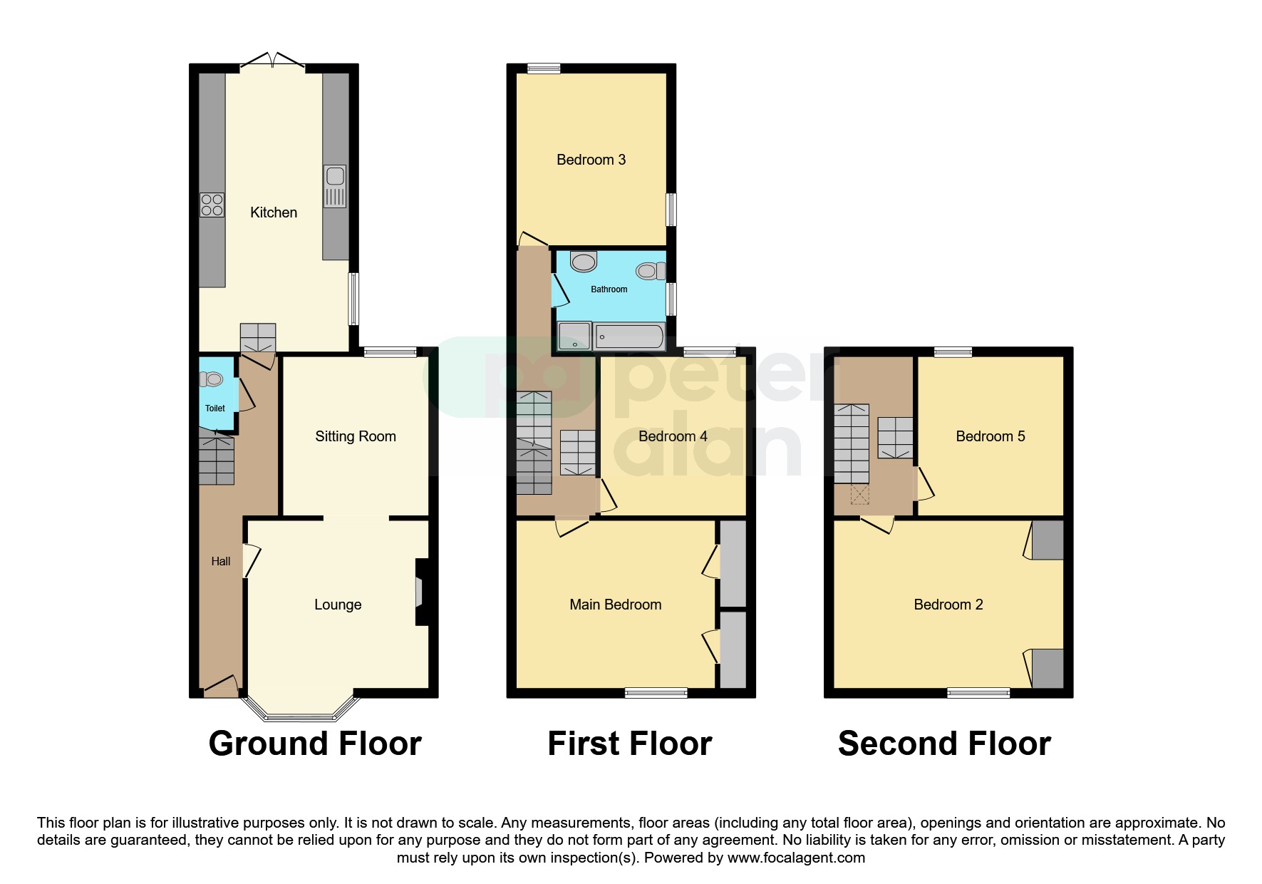 1, Kingsland Crescent, Barry floorplan