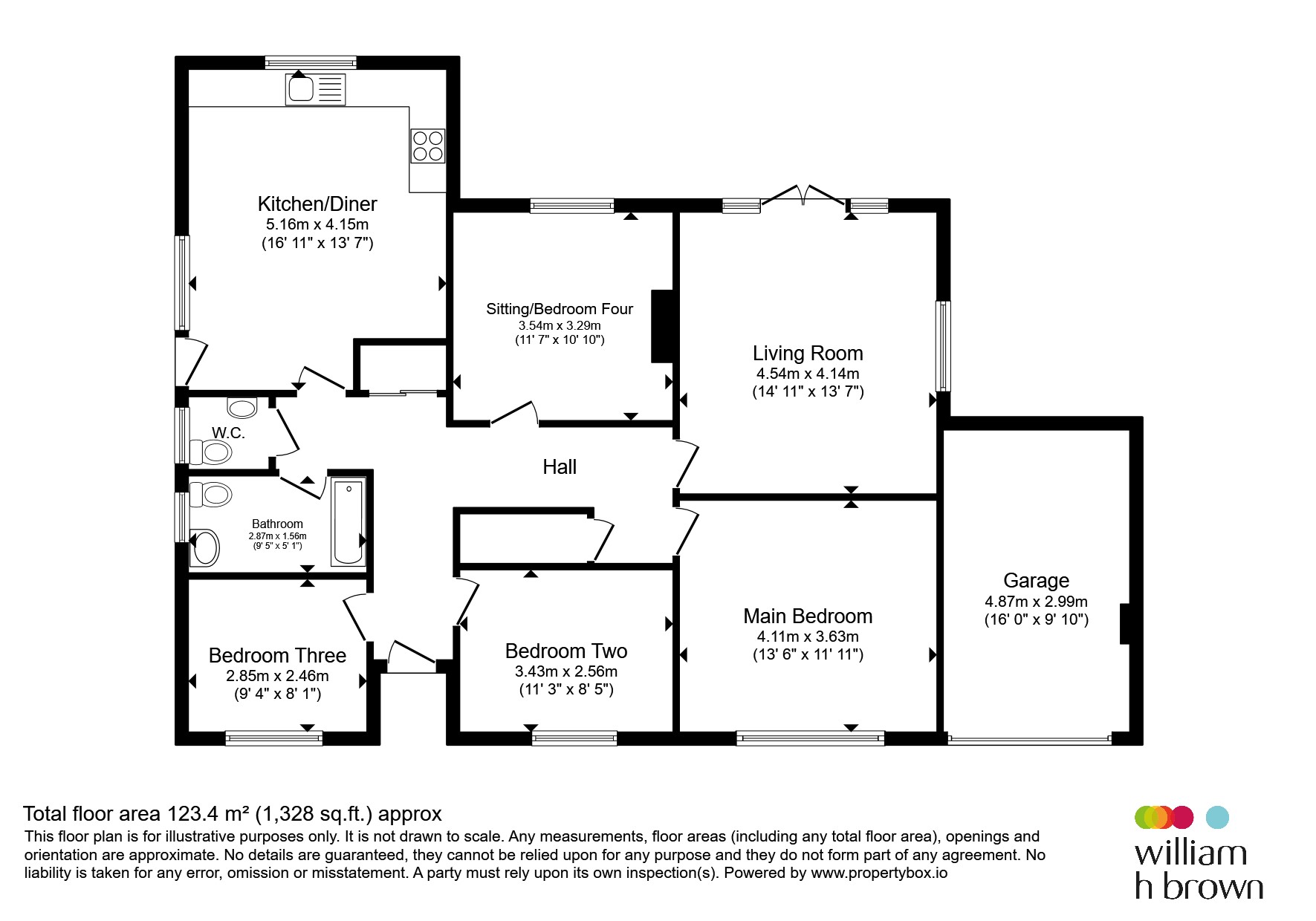 7, The Chase, Peterborough floorplan