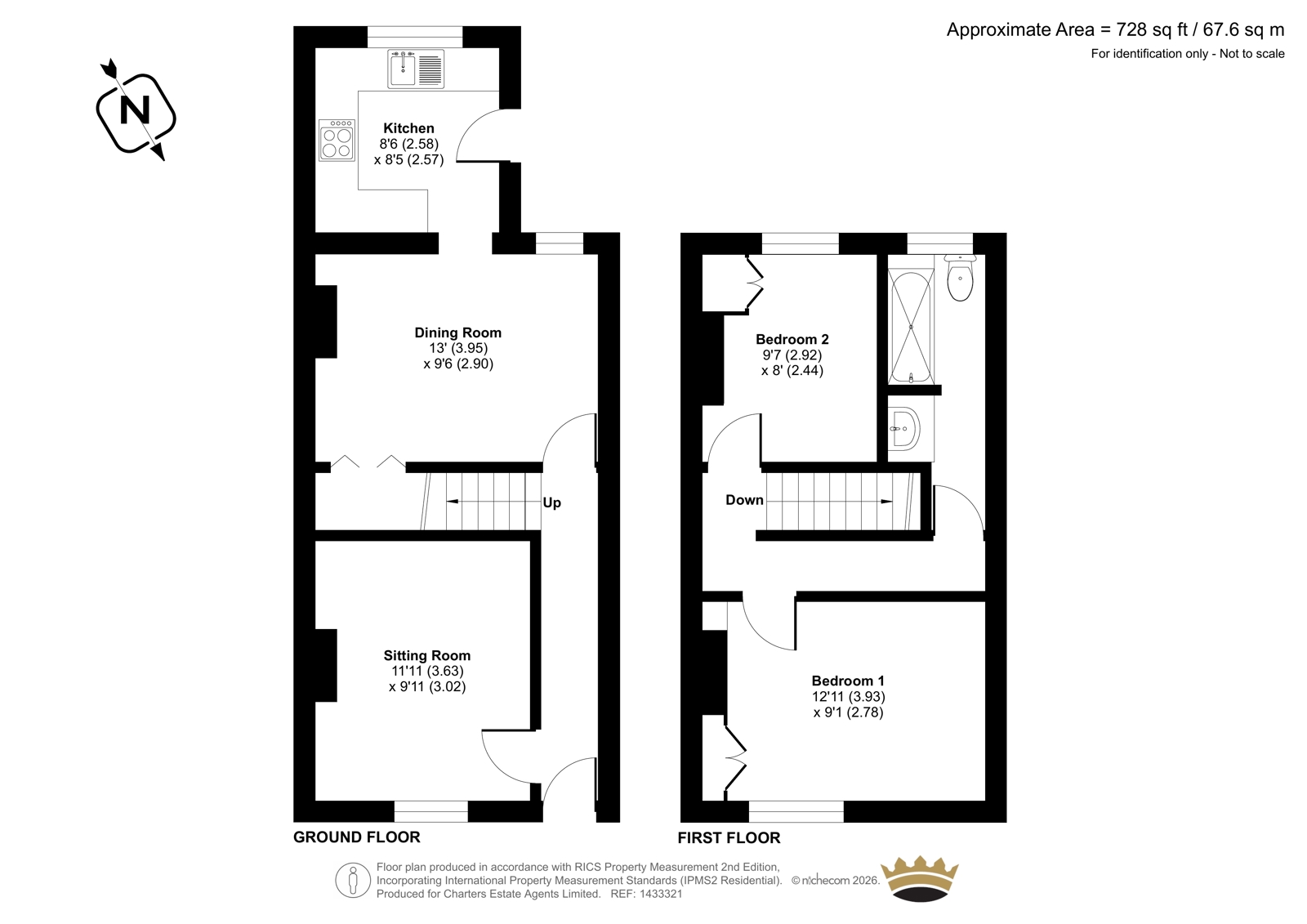 6, Lower Brookfield Road, Hampshire floorplan