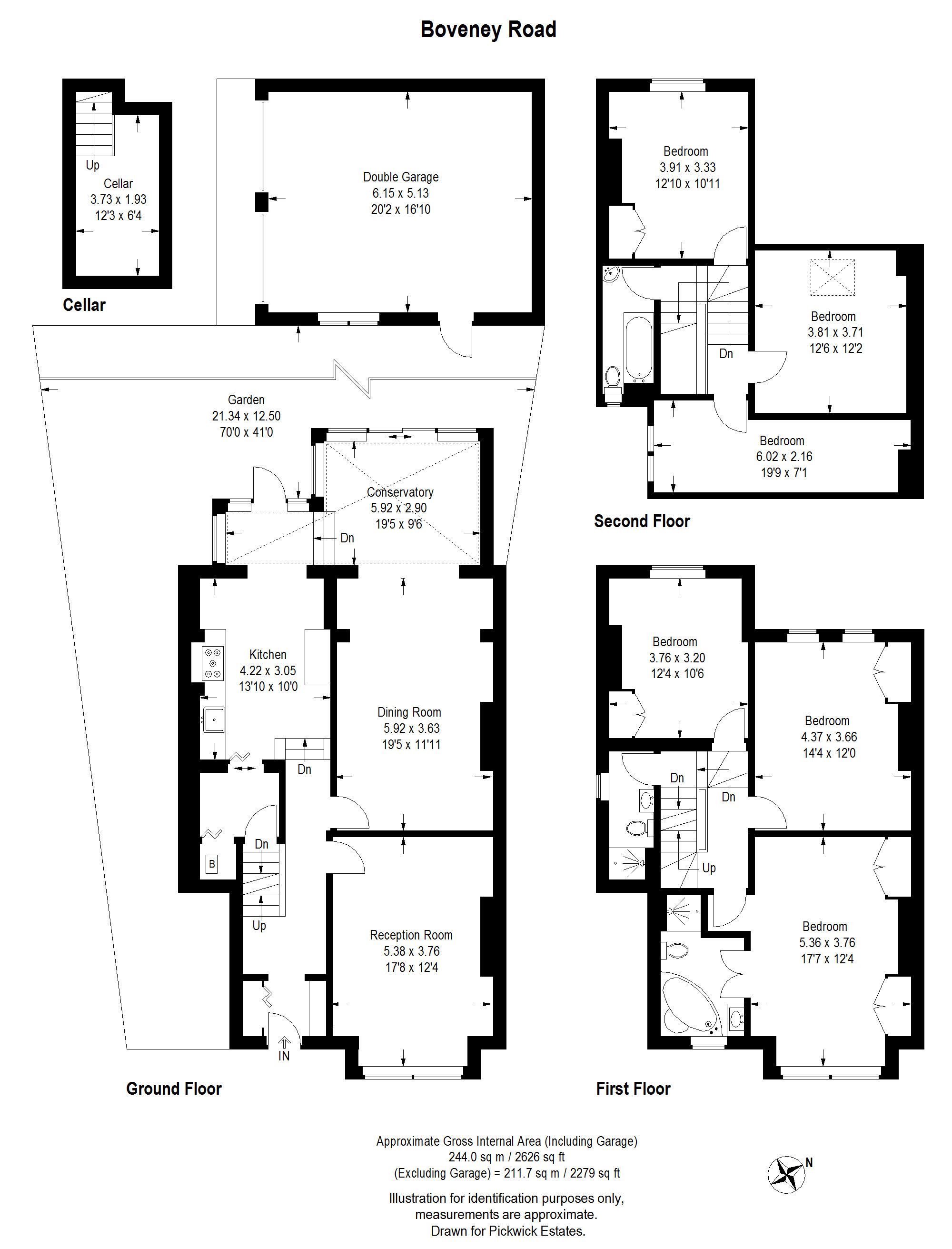 Boveney Road, London floorplan