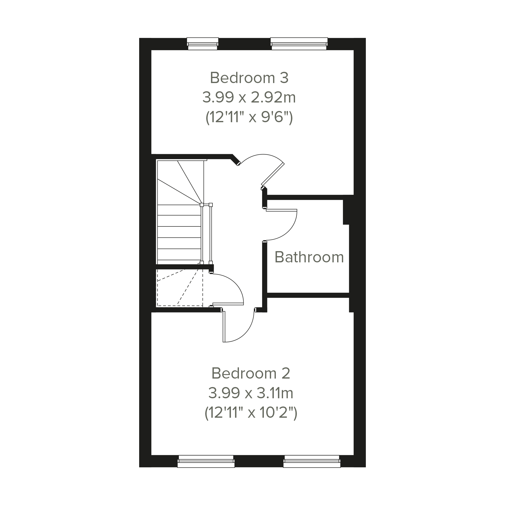 40, Axten Avenue, London Road, Lichfield floorplan