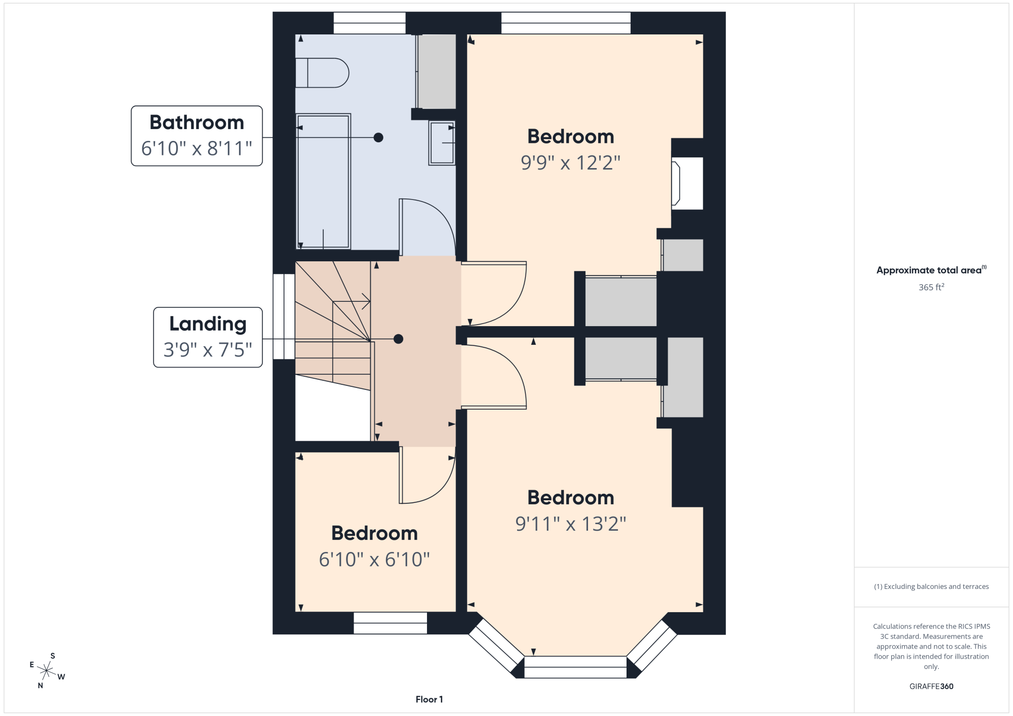 74, Sandy Lane, Leyland floorplan